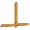 Ekena Millwork Eugene Rough Sawn Timber Gable Bracket, Western Red Cedar, 96"W x 56"H x 4"D x 6"F, 14/12 Pitch GBW096X56X0406EUG00RWR - alternate 2